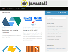 Tablet Screenshot of javastaff.com